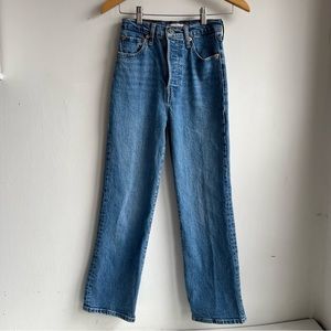 Levi’s ribcage crop boot 25